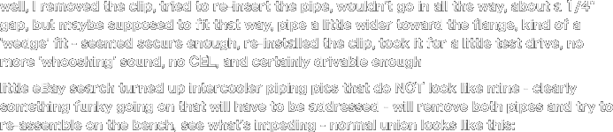 well, I removed the clip,